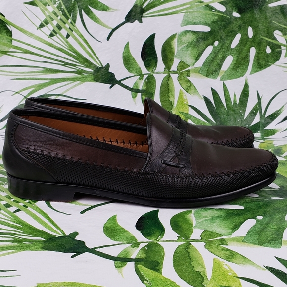221iaib Mezlan WATERS leather loafers 11 M main image 7